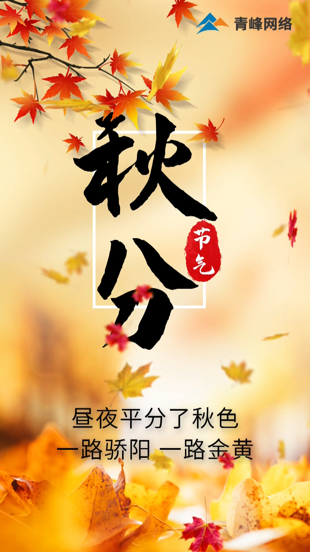 【秋分】晝夜平分了秋色，一路驕陽 一路金黃